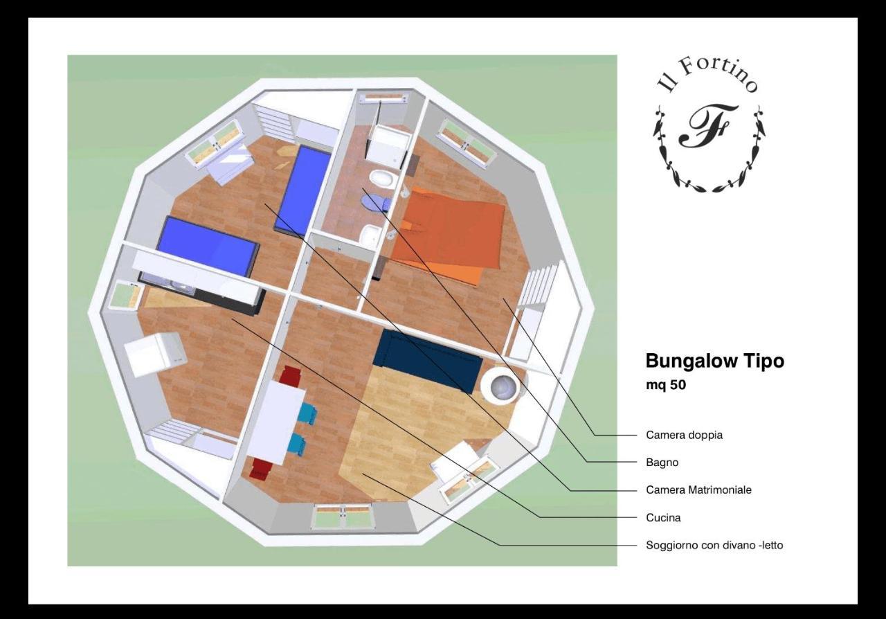 Residence Il Fortino มารีนา ดิ มาซซา ภายนอก รูปภาพ
